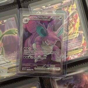 Team Rocket's Nidoking EX Pokemon Card